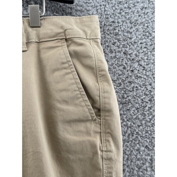 Eddie Bauer Boyfriend Slim Legendwash Tan Slacks Pants Size 6 - Picture 4 of 10
